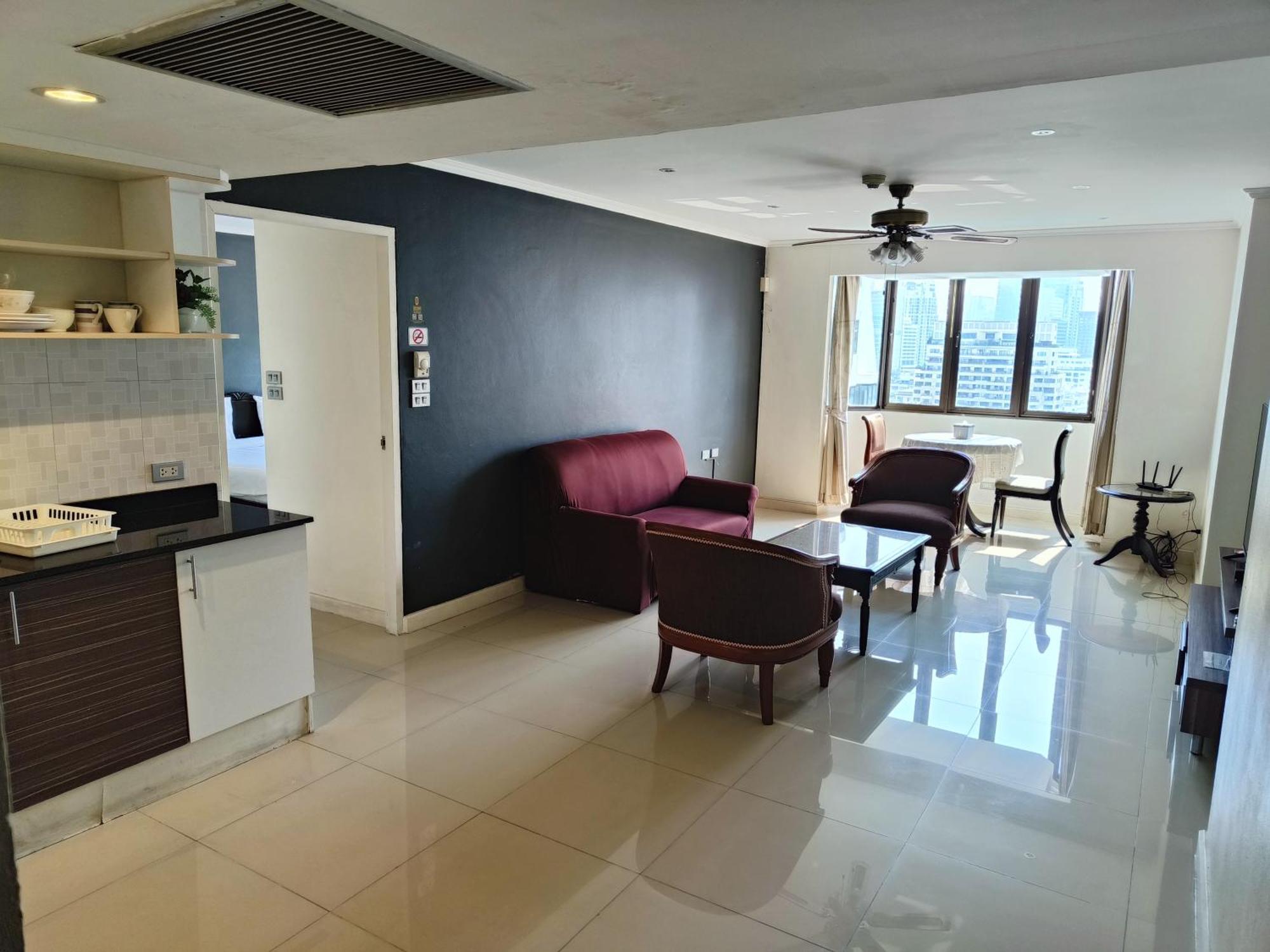 Affordable Serviced Apartments In Nana Omni Tower - Prime Sukhumvit Location Bangkok Zewnętrze zdjęcie
